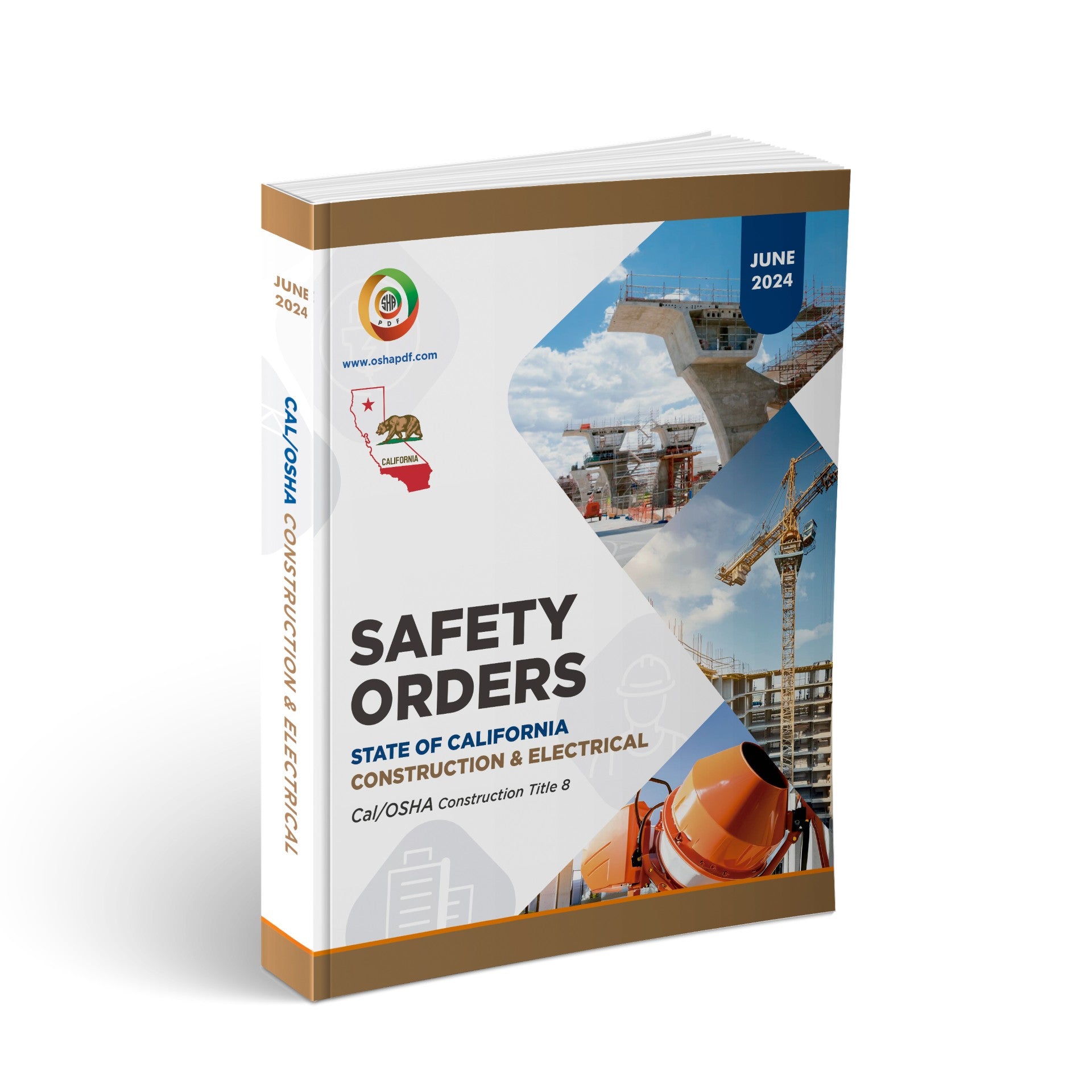 CAL/OSHA Construction Industry June 2024 Book