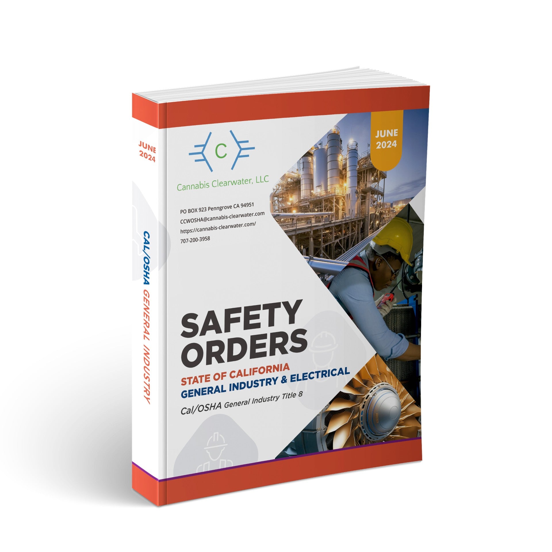 CAL OSHA General Industry June 2024 Book - Cannabis Clearwater