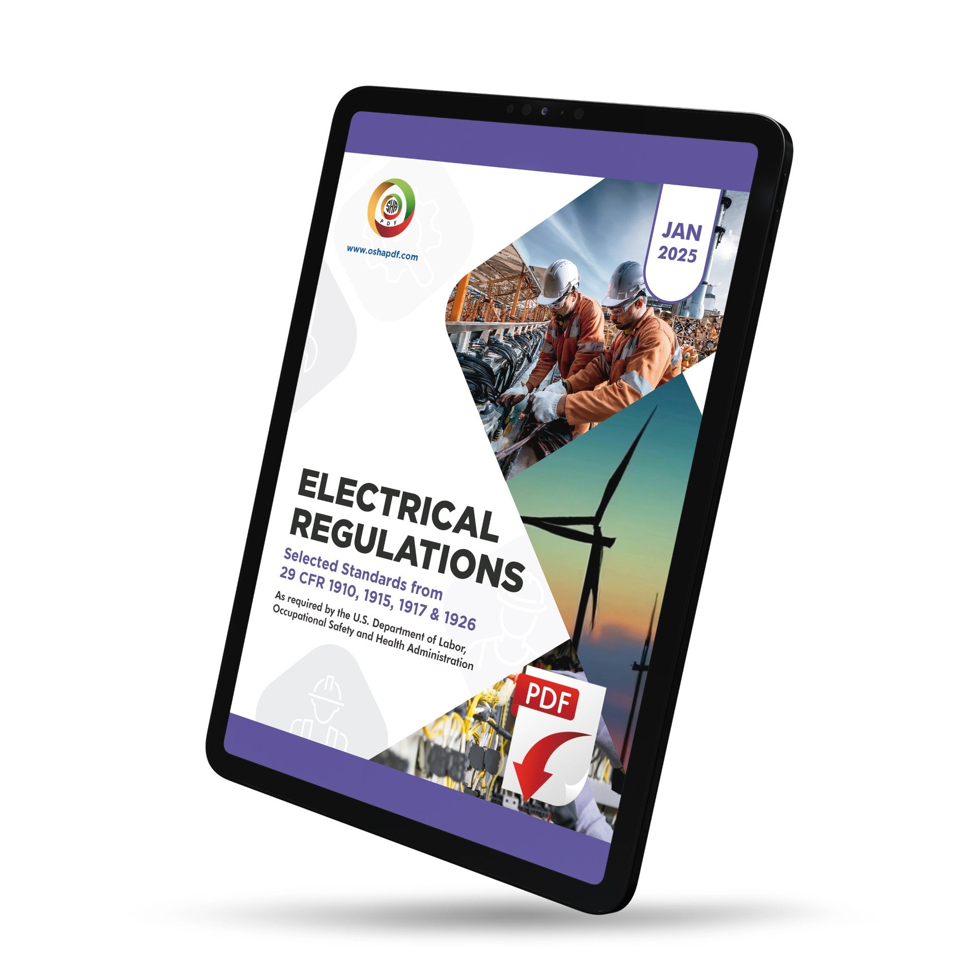 OSHA Electrical Regulations Book - January 2025