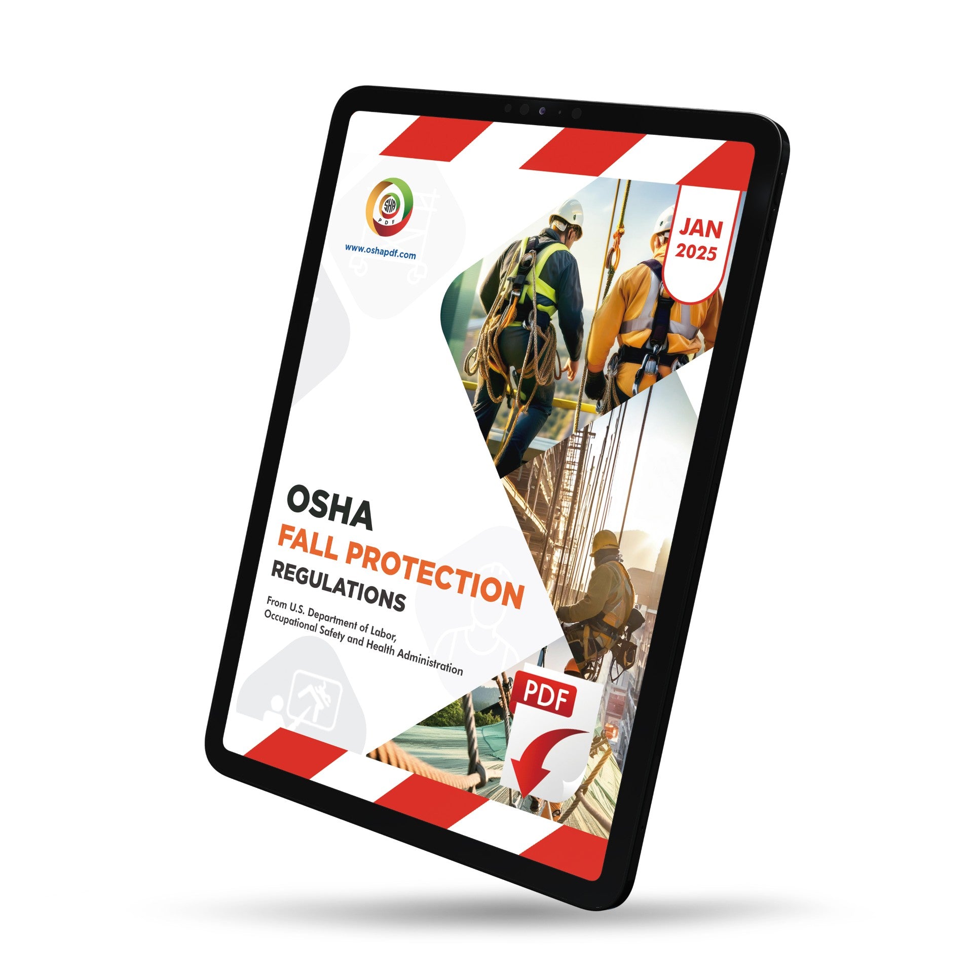 OSHA Fall Protection Regulations Book - January 2025