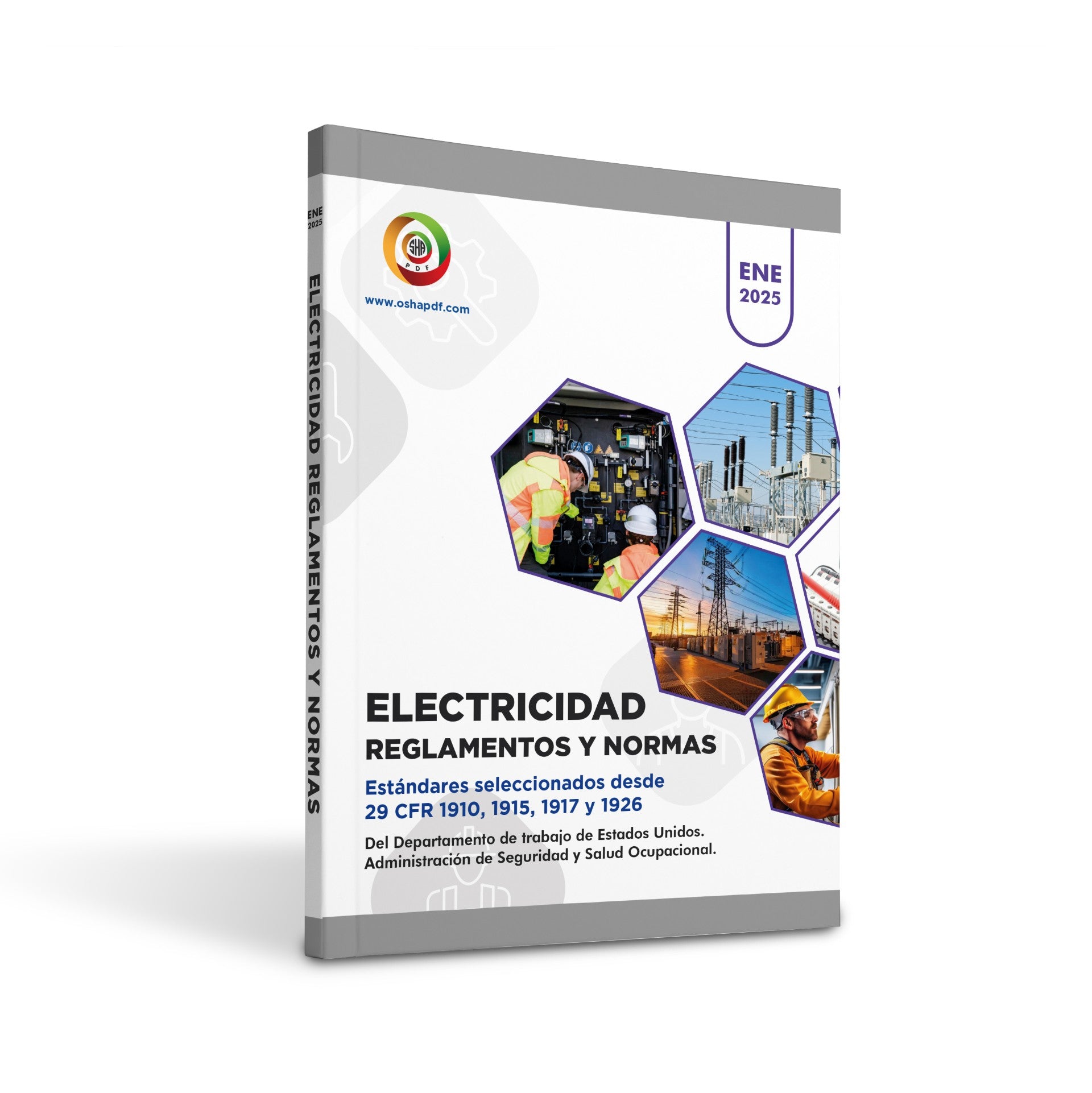 Spanish OSHA Electrical Regulations Book - January 2025