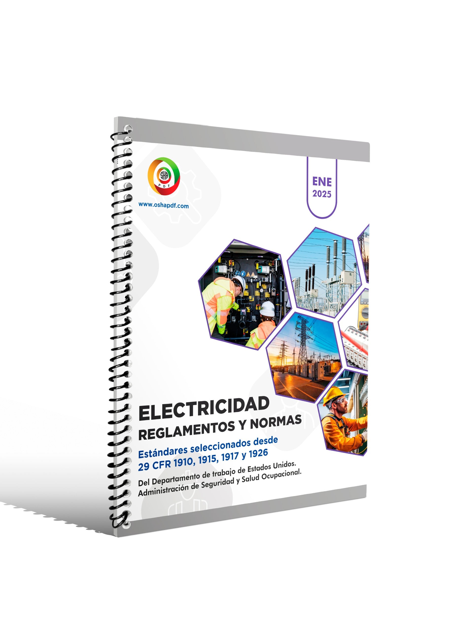 Spanish OSHA Electrical Regulations Book - January 2025