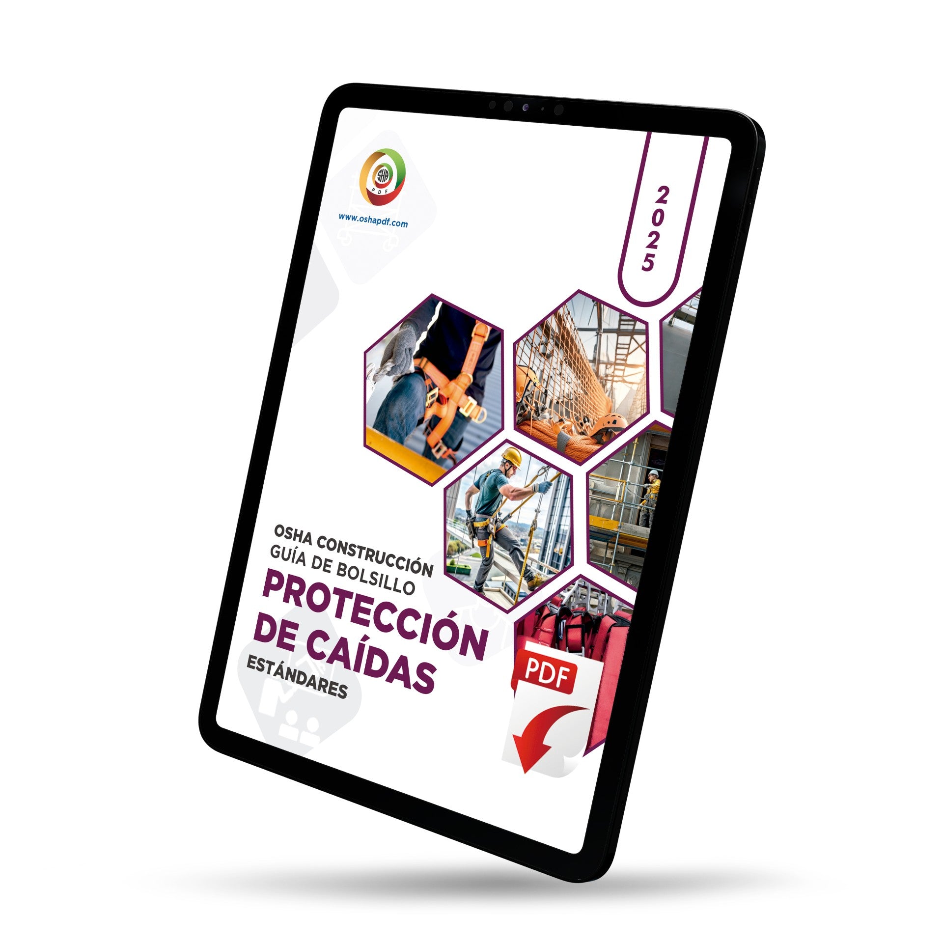 Spanish Fall Protection Pocket Guide - 2025 Edition